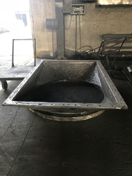 Hard Facing Overlay Square to Round Flange