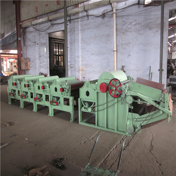 Tearing Machine for Waste Fabric Cloth Waste/ Recycling Fiber Carding and Spinning Machine Cotton Yarn Recycling Machine Recycle