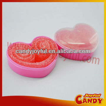 Heart shaped fruit Jelly candy