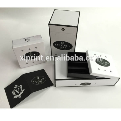 a series of customized paper box with logo printing paper box for business cards