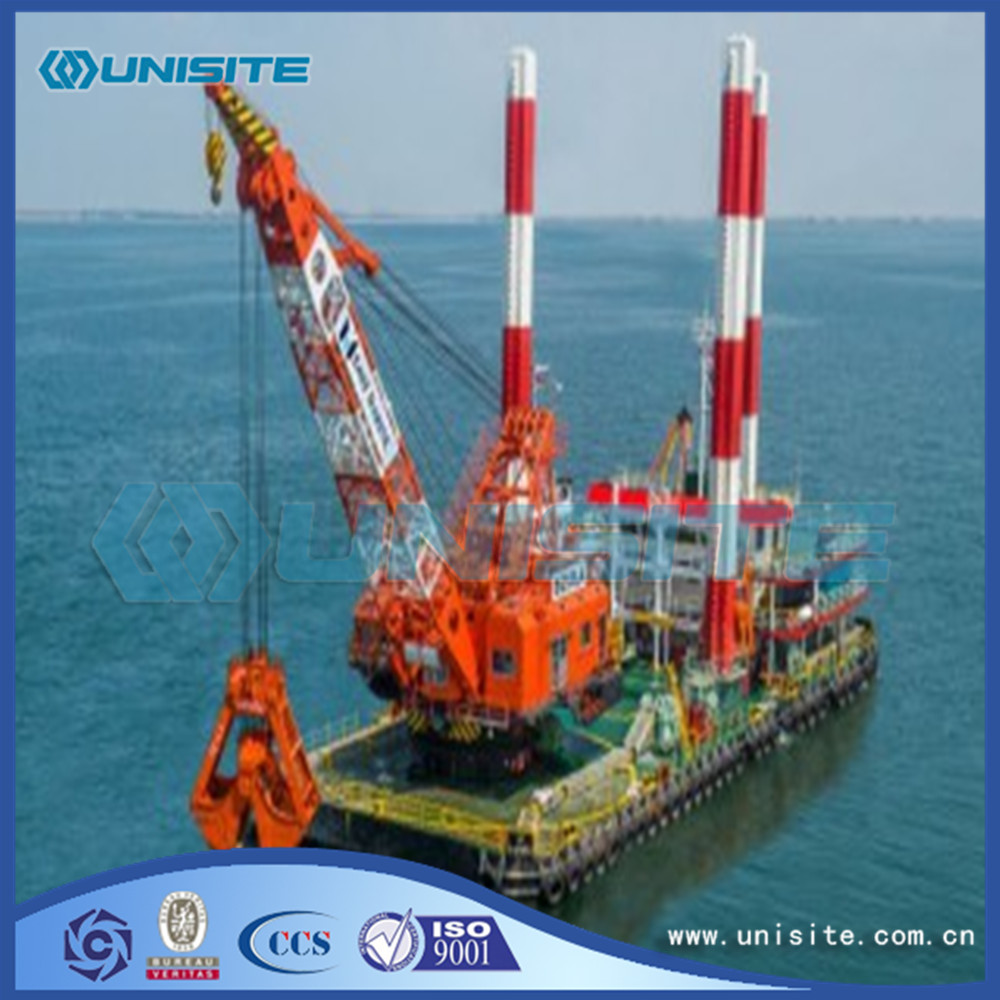 Grab marine dredger design