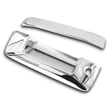 14-15 Chevy Silverado ABS Chrome Tailgate Handle Cover - No Camera