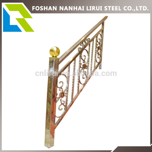 Beautiful decorative metal garden fence