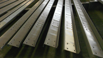 C &amp; Z Purlin Structural Steel Members , Structural Steel Components