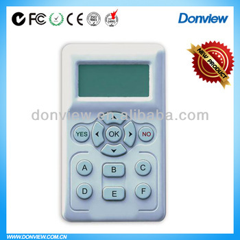 wireless student response system,audience vote device