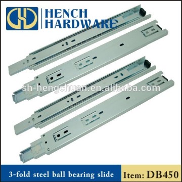 Kitchen furniture hanging drawer slide rail