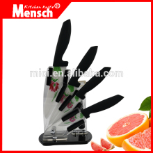 5pcs Best gift for home use ceramic household knife set for business gift