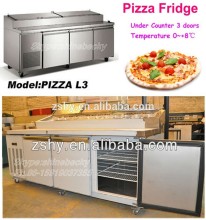 Kitchen refrigerator pizza work table fridge