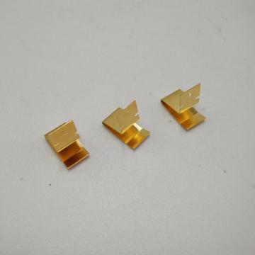 Customized Stamped Brass Spring Contact Plate