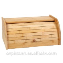Solid nature bamboo breadbox,breadcase