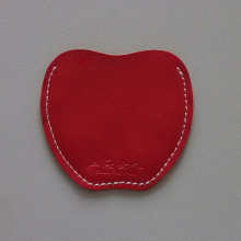 small leather gift bag jewelry pouch