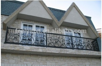 Artistic iron balcony fence outdoor iron fence