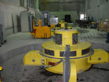 Axial Flow Turbine Kaplan Hydro Turbine / Kaplan Water Turbine For Water Head 2m - 70m Hydropower Project