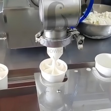 Cap Digital Cup/cone 2 Automatic Cone Ice Cream Cup Filling And Sealing Machine