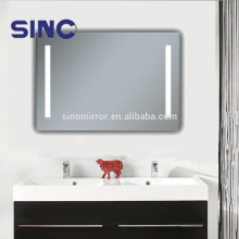 LED illuminated bathroom mirror , hotel bathroom mirror