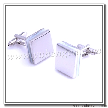 Square Shape Fashion Design MOP Cufflinks