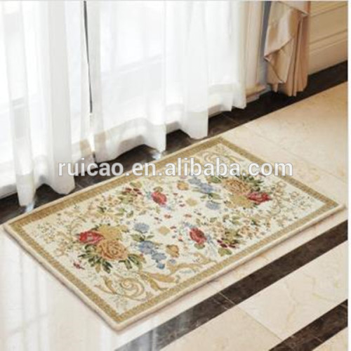 hot sale wilton persian washable cotton carpet door mat