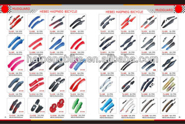 bicycle plastic mudguard