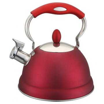 Rose Red Whistling Kettle