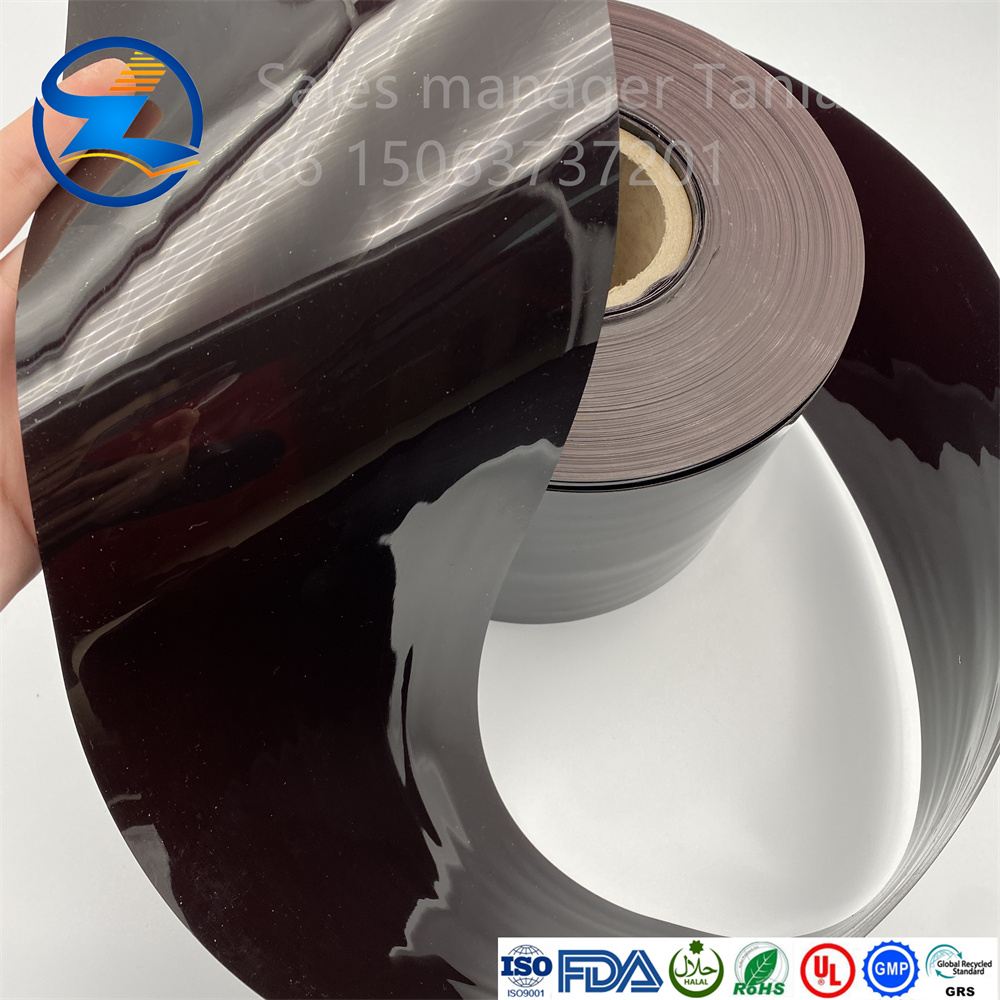 Brown Opaque Pharmaceutical Pvc Film 12 Jpg