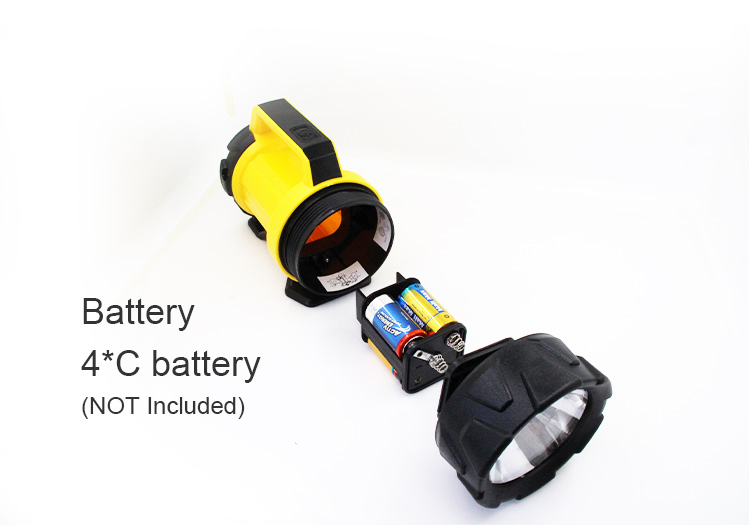 Battery operated spot search light