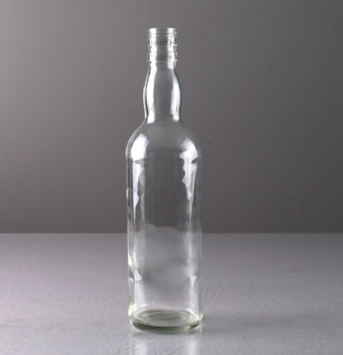 700ml rund anda glasflaska