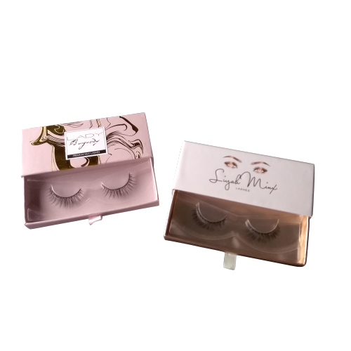 Luxury Custom Printed Lashes Sliding Box