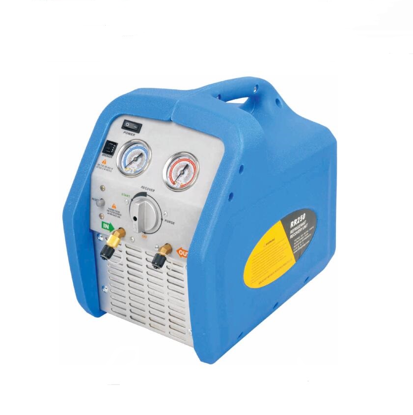 HVAC Air Conditioner Single Cylinder Gas Refrigerant Recovery Machine AC Recovery Machine RR250