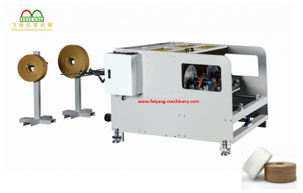Yeniden Kullanılabilir Çanta Kağıt Halat Üretim Makinesi