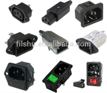 Electrical socket&plug switched socket