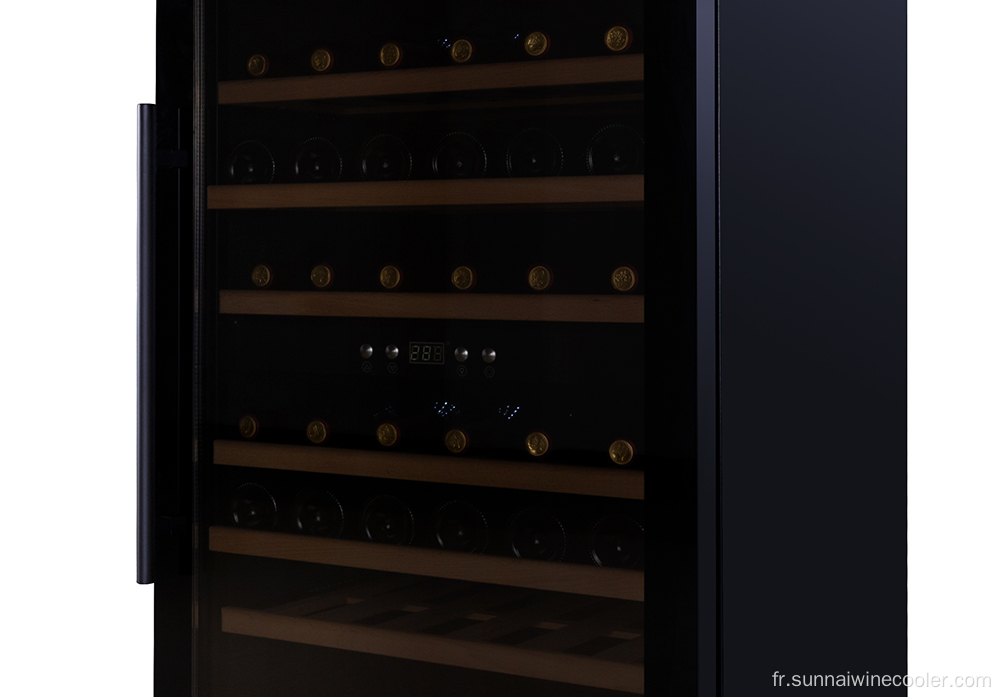 Réfrigérateur de rangement à vin de refroidisseur à vin à bouteille simple