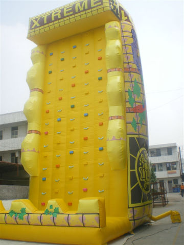 Popular Inflatable climb wall/rock climb wall/water climb wall