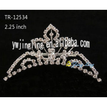 tintineo barata y de alta calidad Corona Tiara de la boda