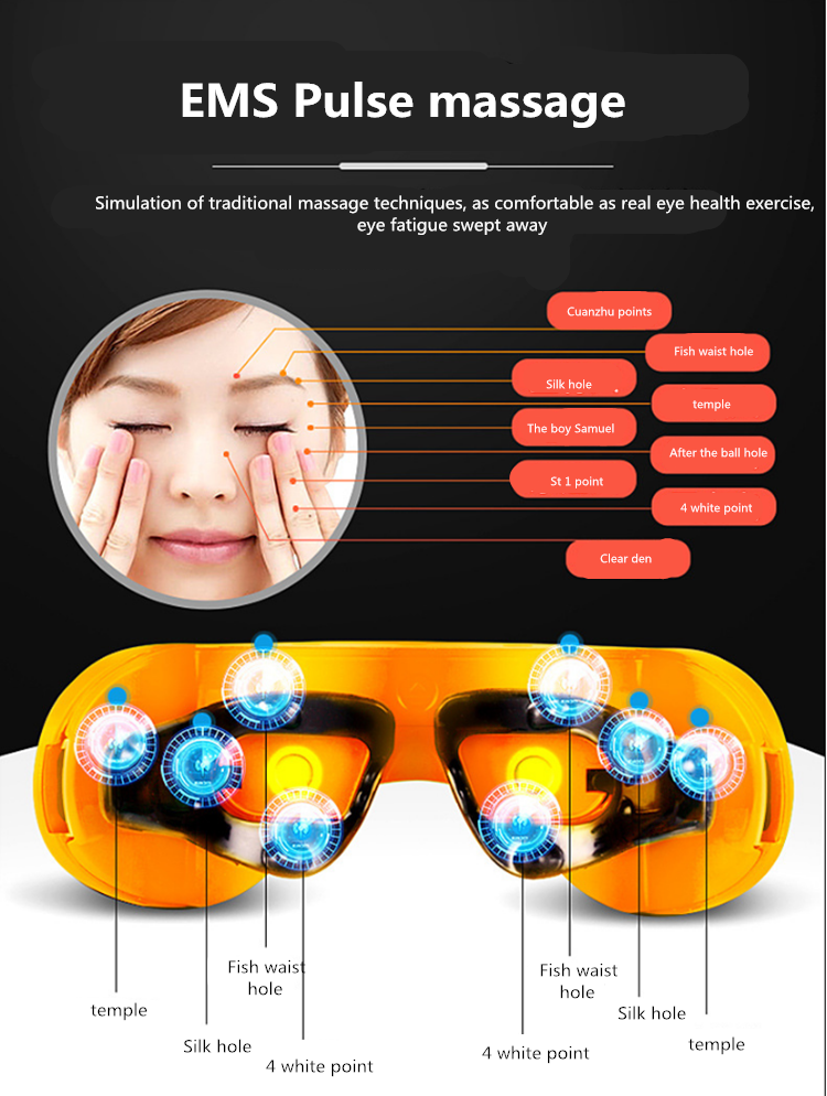 Visual recovery training instrument myopia corrector protects  eye massager