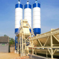 Mini advanced 50m3h bucket type concrete batching plant
