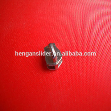 wholesale leather zip slider for sportswear zip head custom locking zipper pull