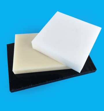 Black / White Pom Acetal Plastic Sheet