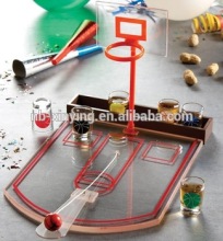 Shot Glass Basketball Bar Game Set