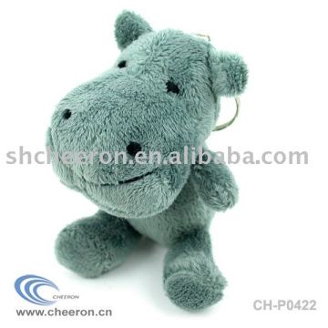 Plush Keychain Hippo,Keyring Hippo Toy,Mini Hippo Toys