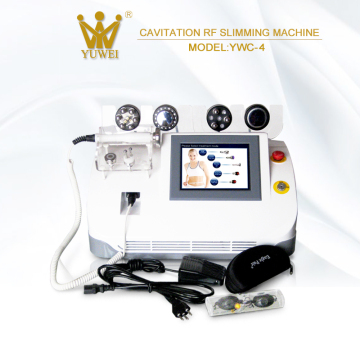 Portable skin treatment slimming cavitation rf machine