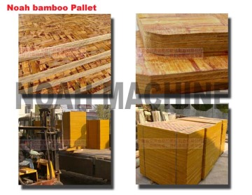 Noah block bamboo pallet