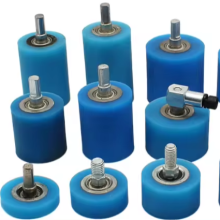 High Quality Woodworking Packaging Machine Silicone Wheel Silicone Roller with Bearing