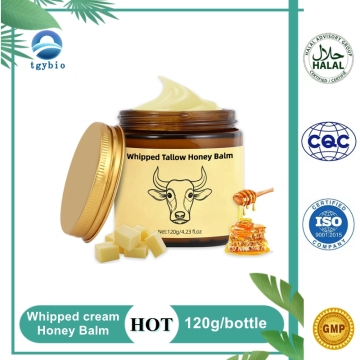 Private Label Organic Whipped Honey Beef Tallow Cream for Face & Body