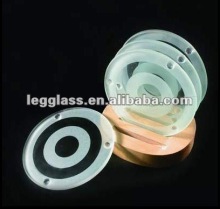 glass coaster/clear glass coaster