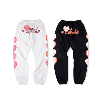 Customized Men's Cotton Sweatpants with Logo