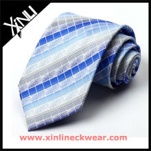 Check Pattern Tie Silk Tie