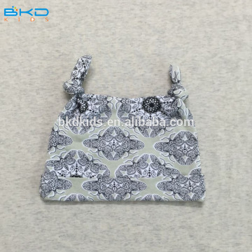 BKD hot selling specially designs infant hats with soft fabric touch infant skin