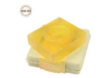 Gold Foil Original Handmade Bath Fancy Soap / transparent
