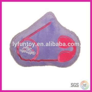 Creative plush pillow cushion/fibula-shaped plush pillow