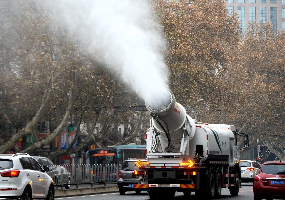 fog cannon truck